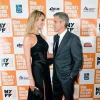 George Clooney and Stacy Keibler at the 49th Annual NYFF 2011 premiere of 'The Descendants' | Picture 104190